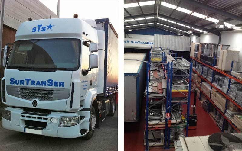 Empresa de transporte y almacén de mercancías en Toledo